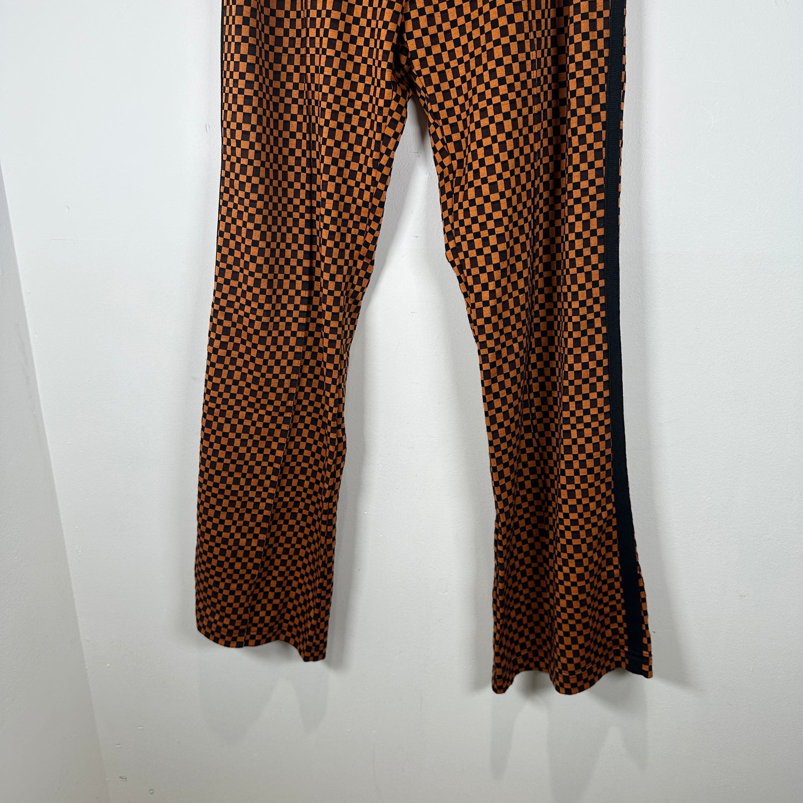 Marni Orange Checkered Lounge Pants Size 48