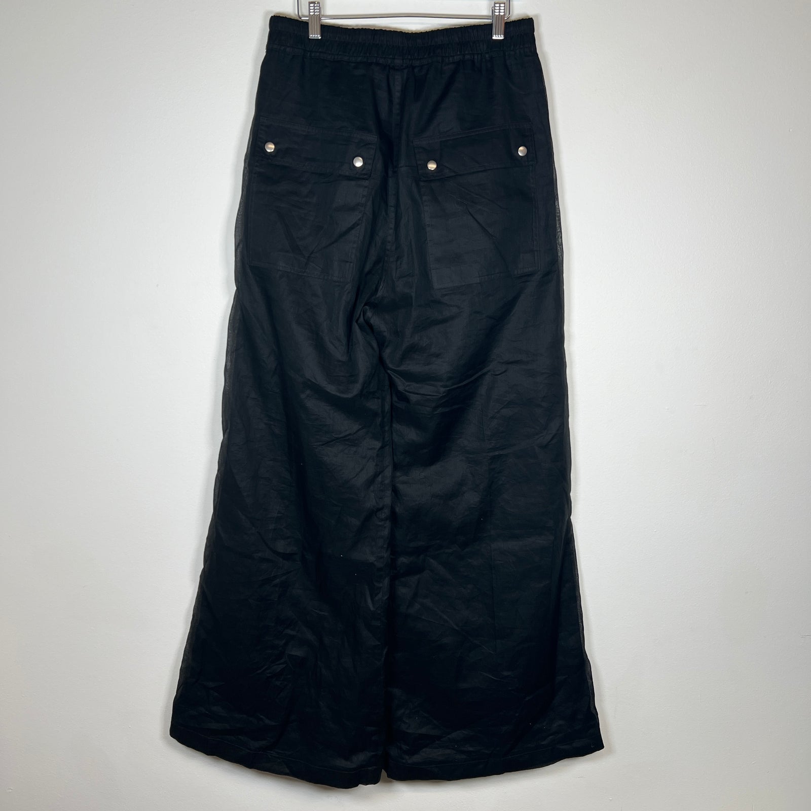 Rick Owens Mega Bela Linen 'Lido' SS24 Pants Size 31