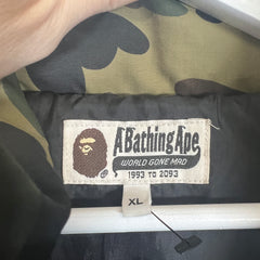 Bape Puffer Camo Size XL