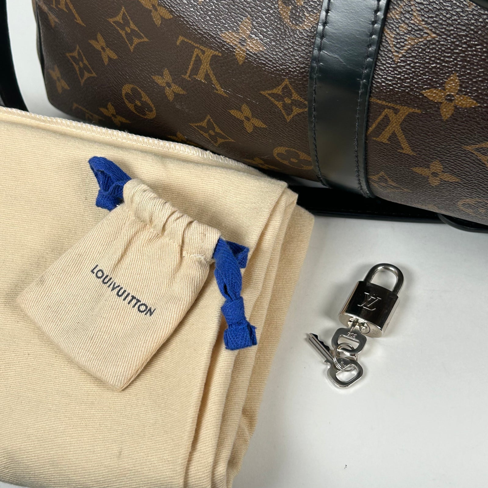 Louis Vuitton Monogram Keepall 45 Bandouillere