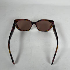 Prada Pink PR 19ZS Rectangle Sunglasses