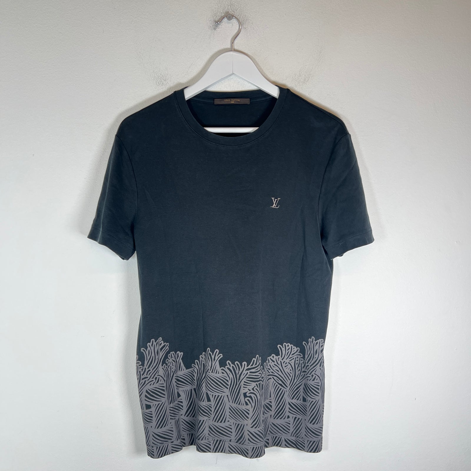 Louis Vuitton Black Rope Print T-Shirt Size S
