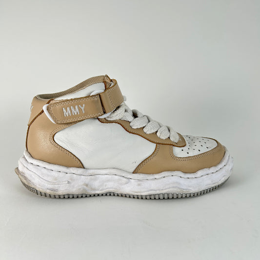 MMY Khaki/White High Tops Size 42