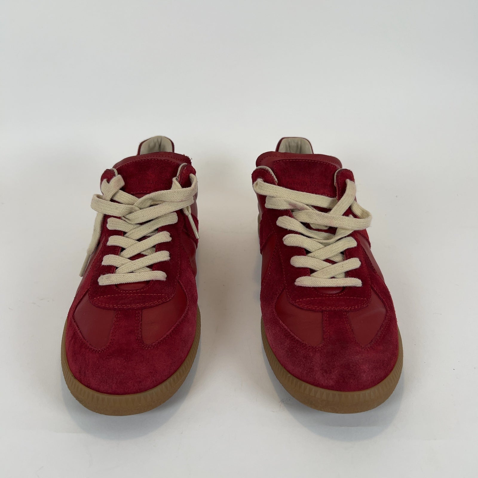 Maison Margiela Red Replica Low-Top Gats