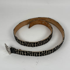 Balmain Embroidered 'B' Belt Size 42