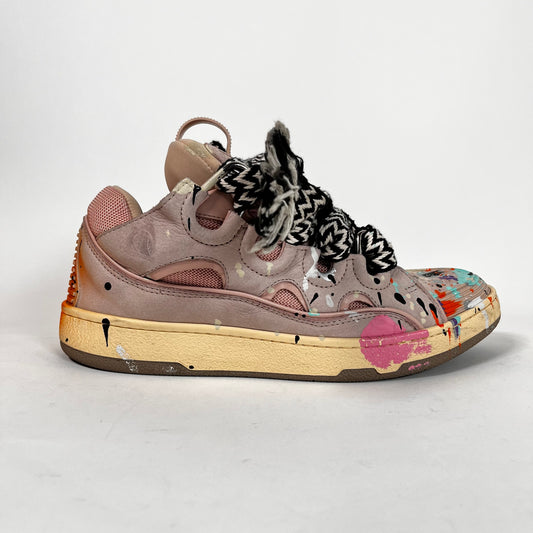 Lanvin x Gallery Dept Pink Leather Curbs Size 42