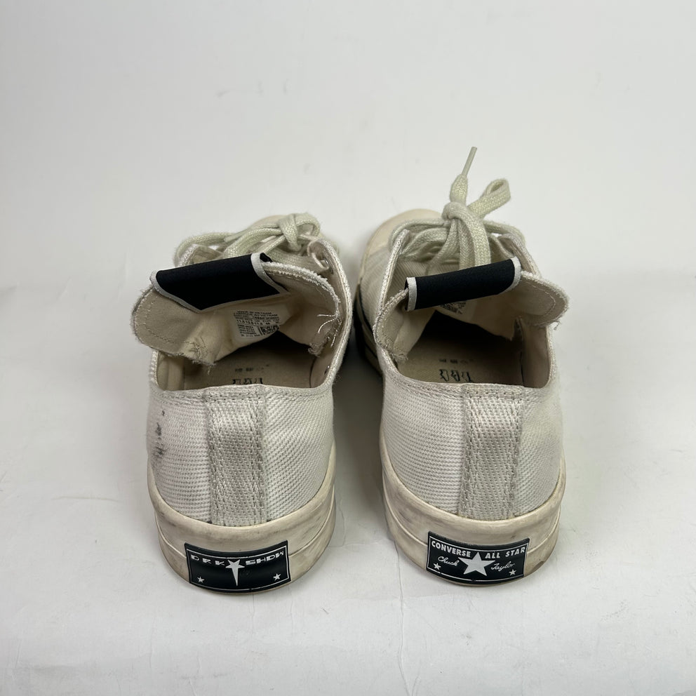 Rick Owens x Converse DRKSHDW DRKSTAR Chuck Taylor Lowtop Sneakers