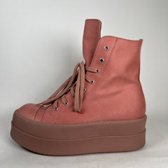 Rick Owens Pink Double Bumper Ramones Size 11