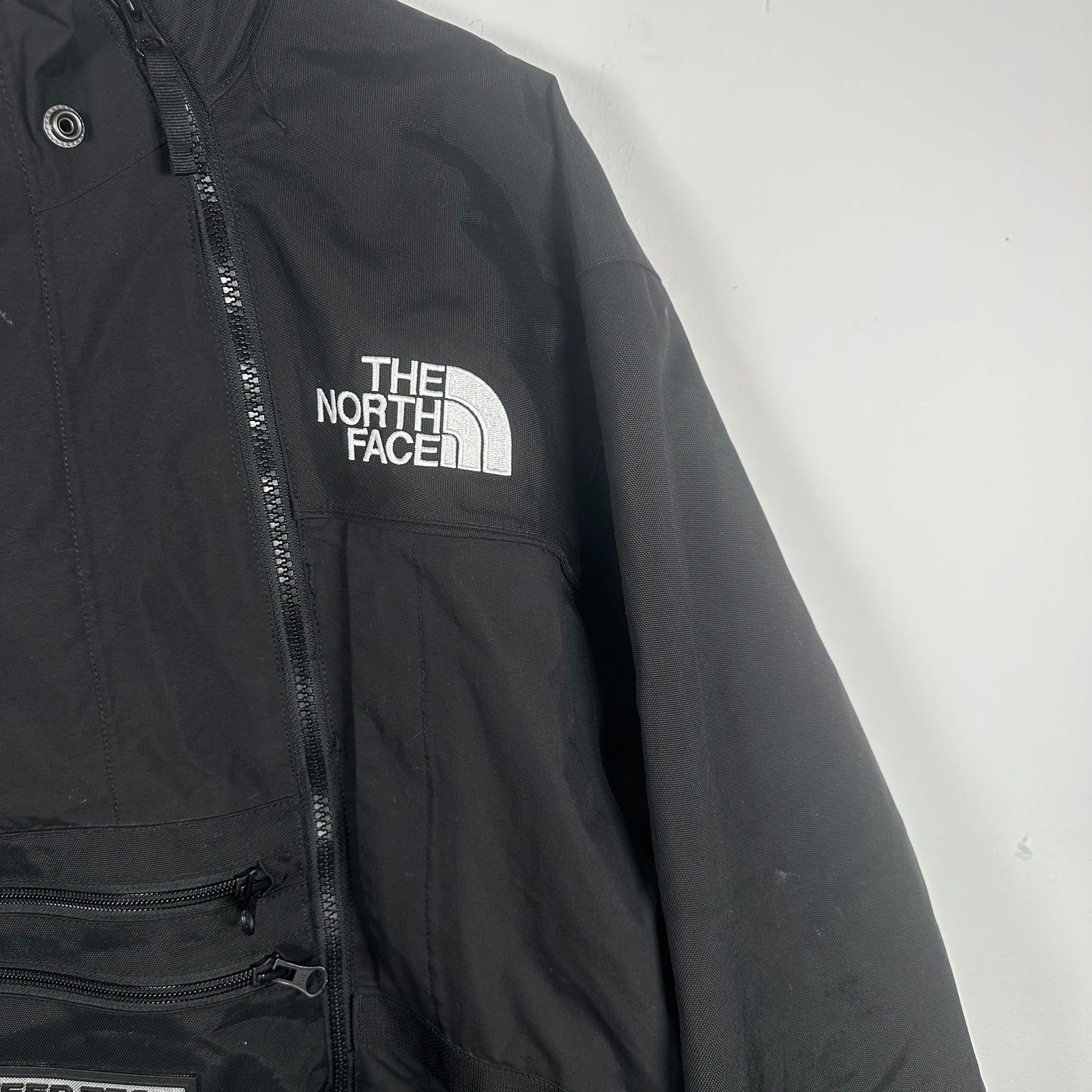 Supreme x The North Face Black Steep Tech Windbreaker Size XL