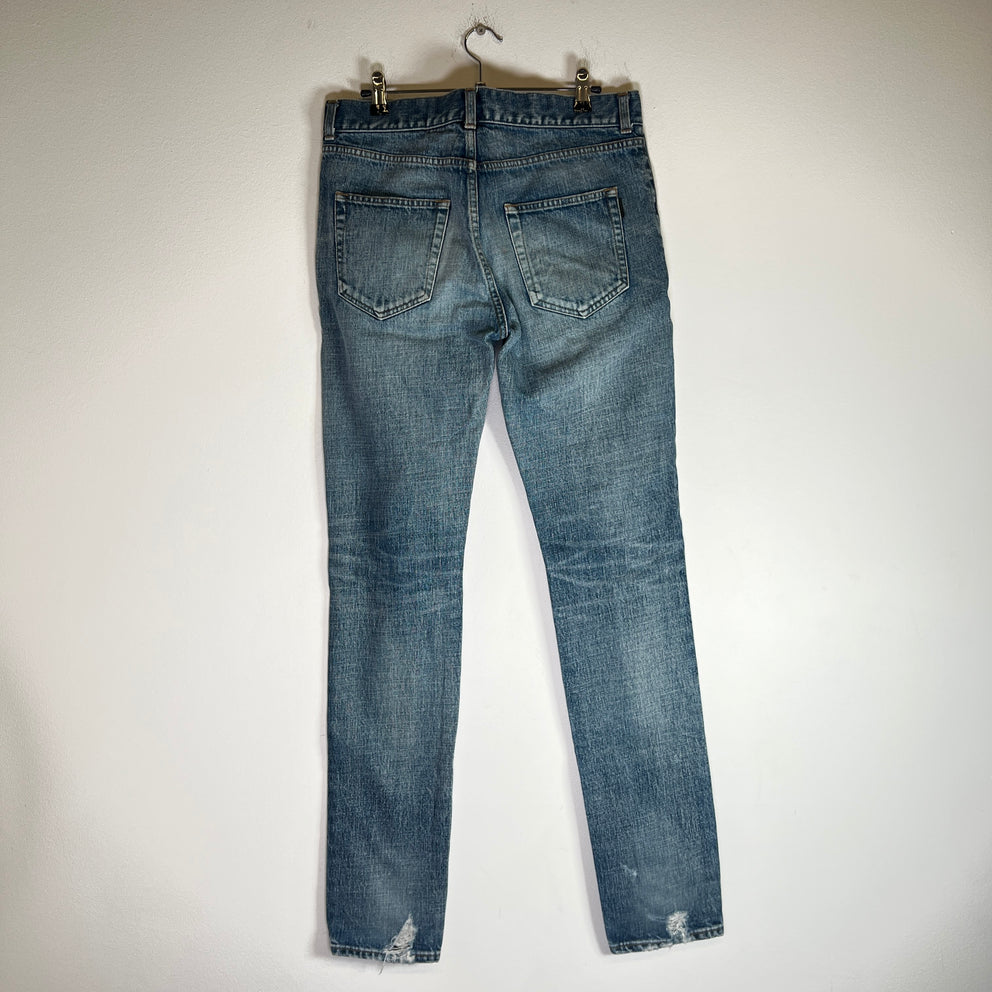 Saint Laurent D02 Light Blue Wash D02 Jeans Size 30