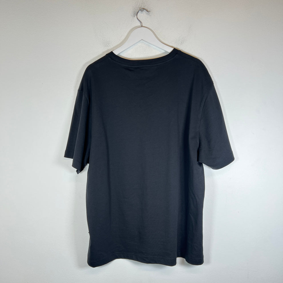 Palm Angels Black College Logo T-Shirt Size XXL