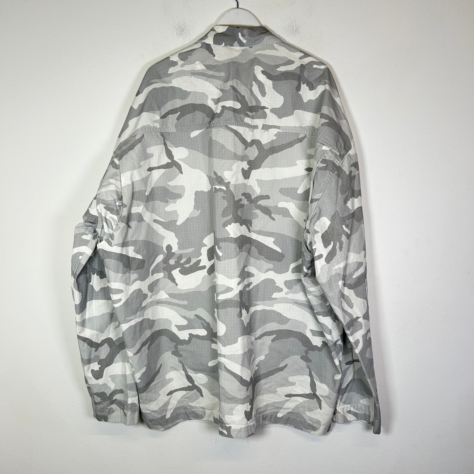 Balenciaga Snow Camo Oversized Jacket Size OS