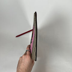 Gucci GG Supreme Monogram Bosco Wristlet Clutch