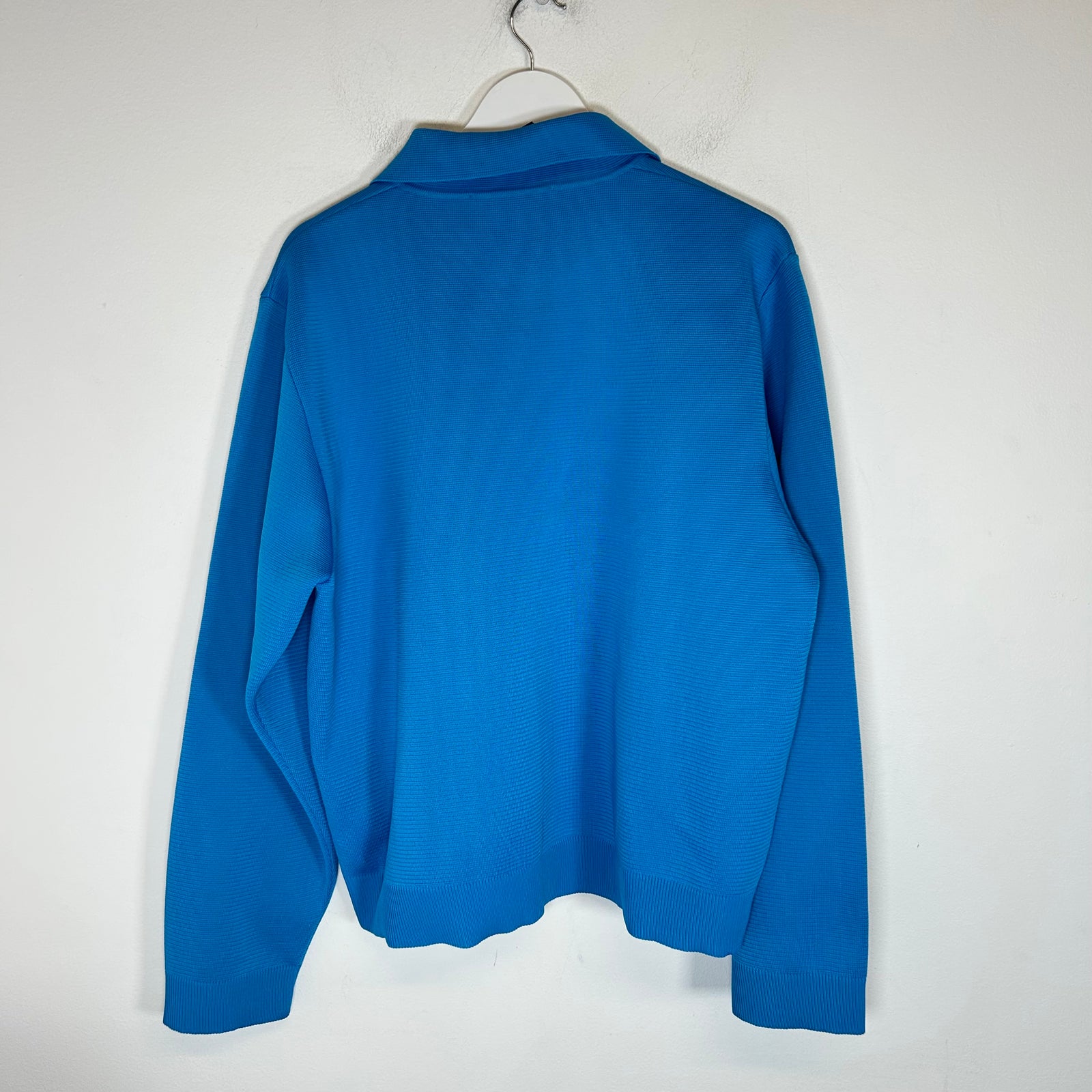 Our Legacy Blue Evening Polo Cardigan Size 52