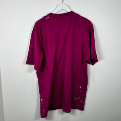 Balenciaga 90/10 Graphic Purple T-Shirt Size S