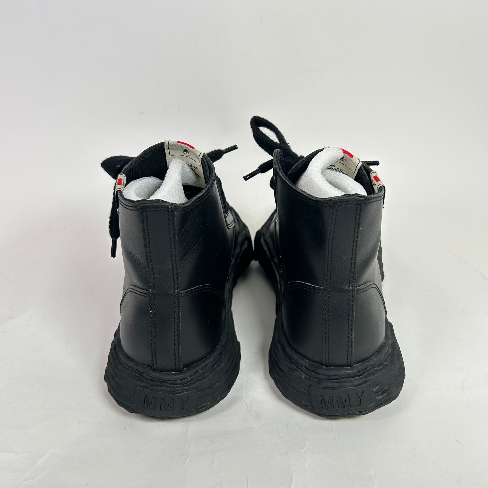 Maison Mihara Yasuhiro Peterson23 Leather High-Top Sneakers