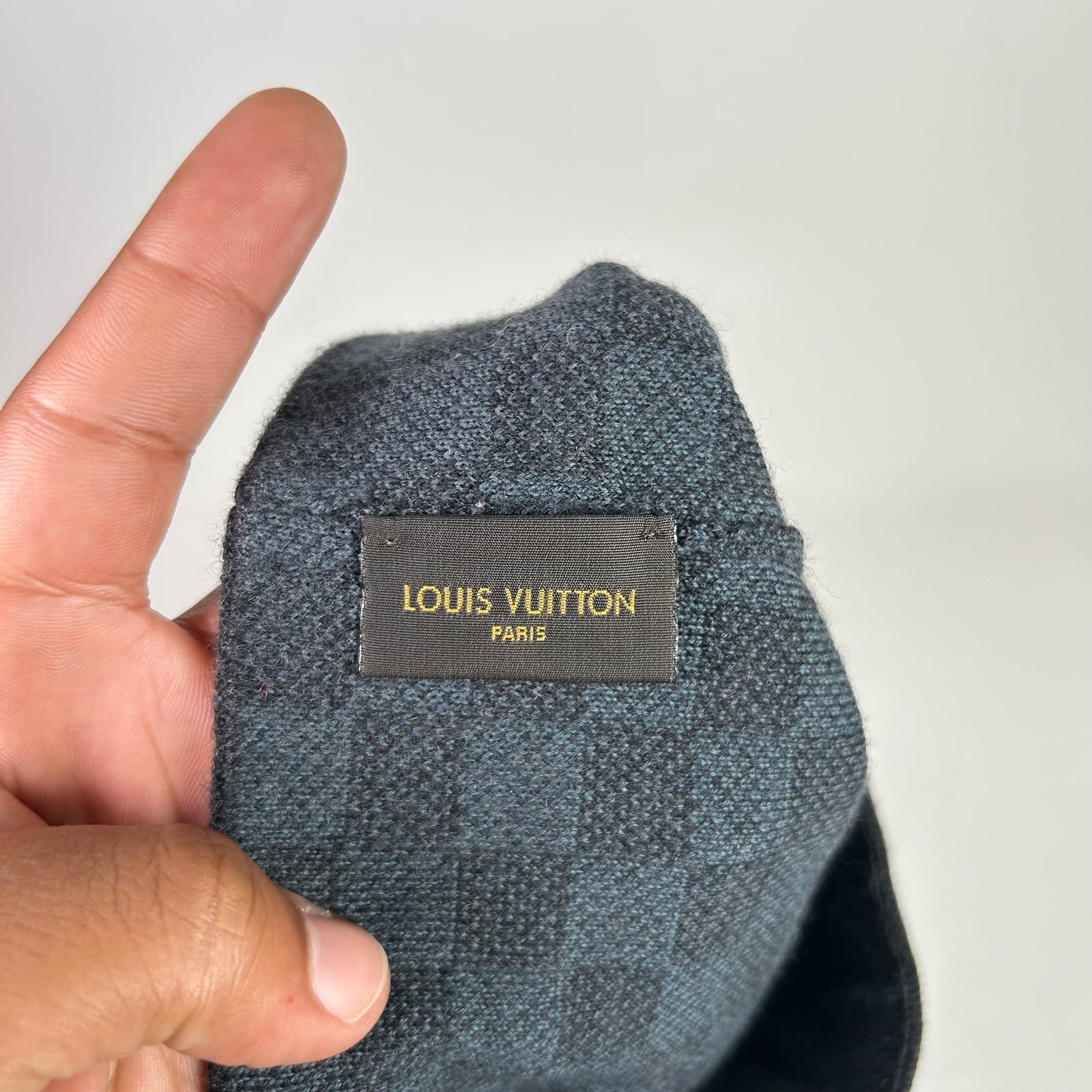 Louis Vuitton Graphite Neo Petite Damier Beanie