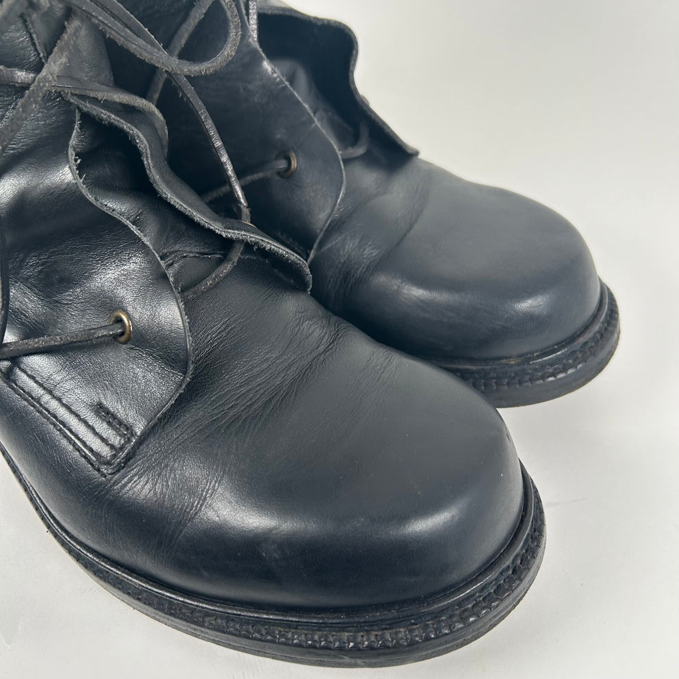 Dirk Bikkemburgs Metal Heel Lace Hole Boots Size 43