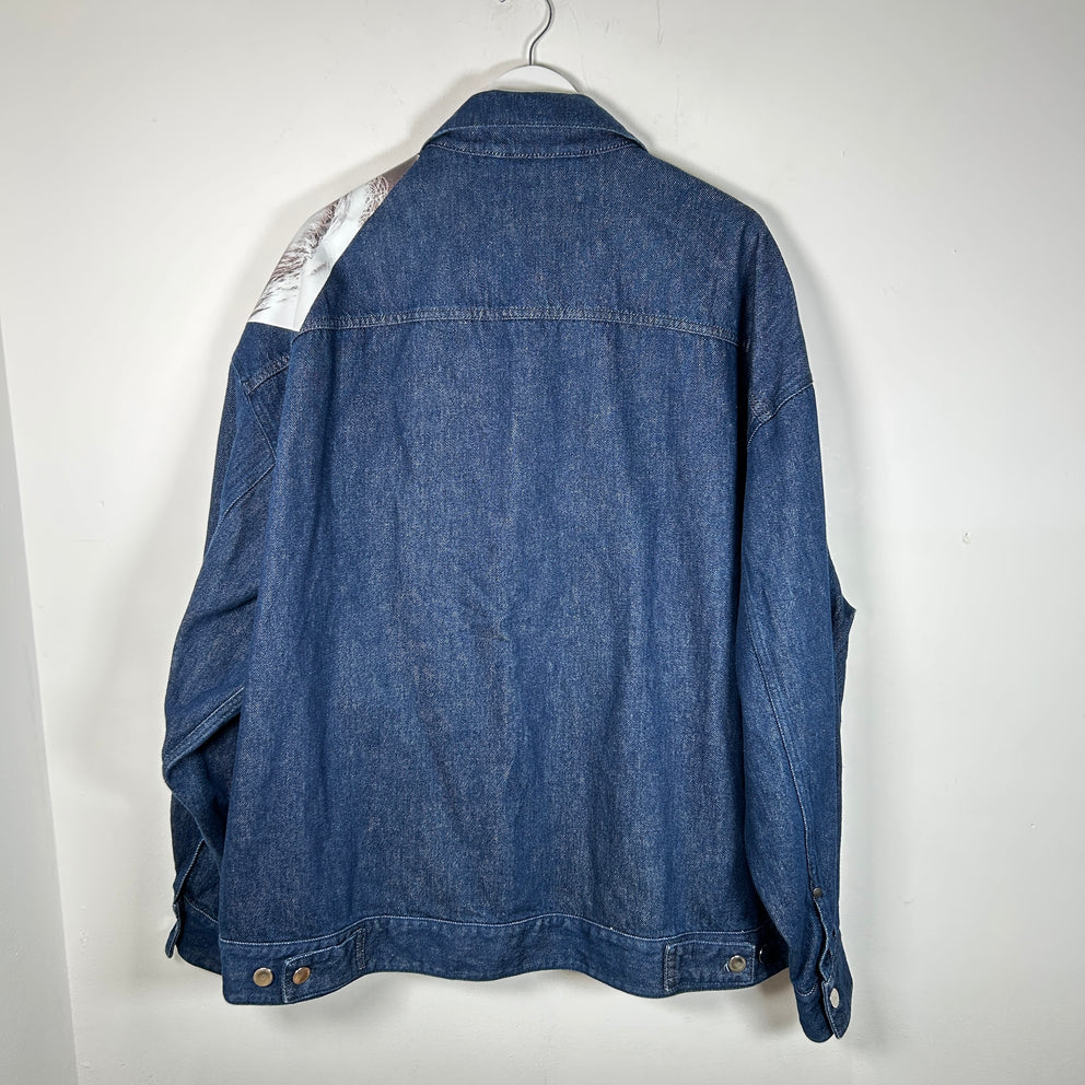 Raf Simons Oversized Punkette Denim Jacket Size S