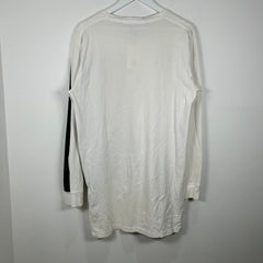 Hood By Air White Logo Longsleeve Shirt Size L