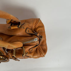 Chloe Paddington Lock Leather Handbag
