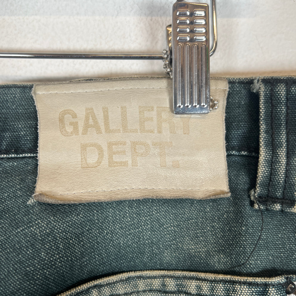 Gallery Dept Navy Painted LA Flare Carpenter Pants Size 35