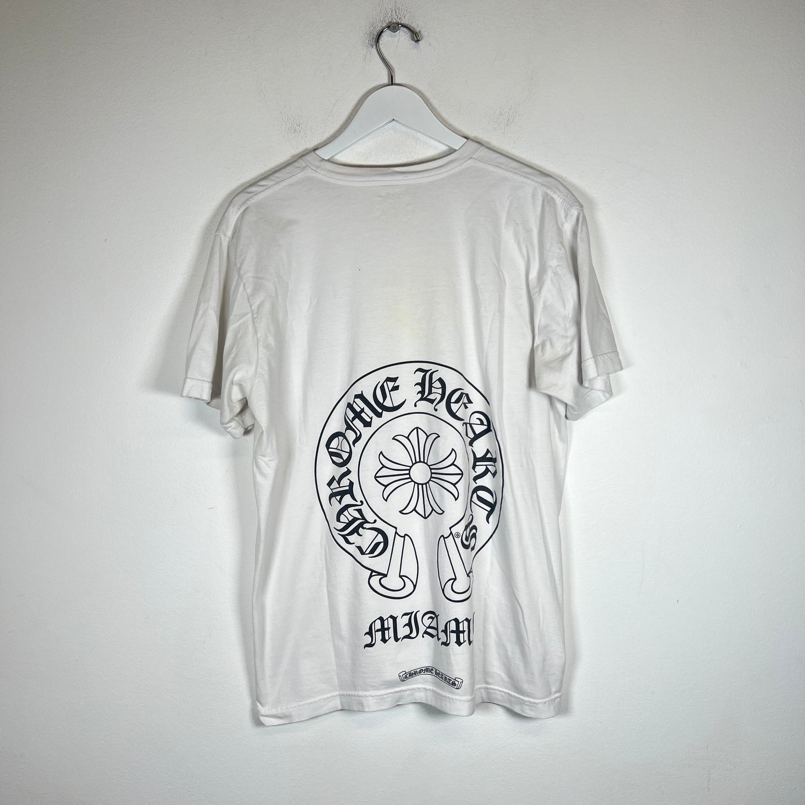 Chrome Hearts Horseshoe Miami T-Shirt Size L