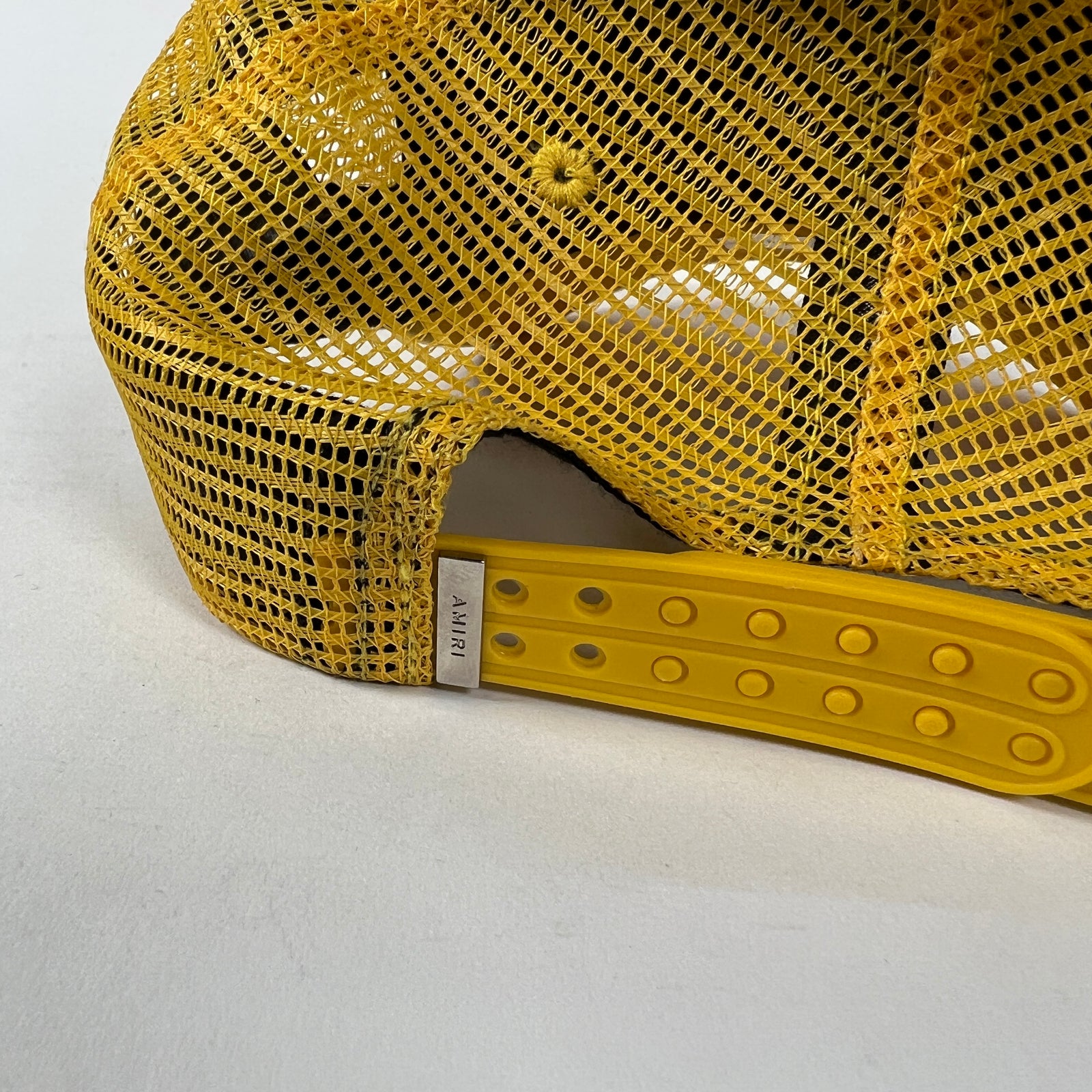 Amiri Yellow Trucker Hat