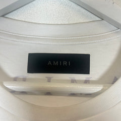 Amiri White/Purple MA Pocket Tee Size L