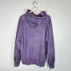 Supreme Violet Classic Logo Hoodie Size L