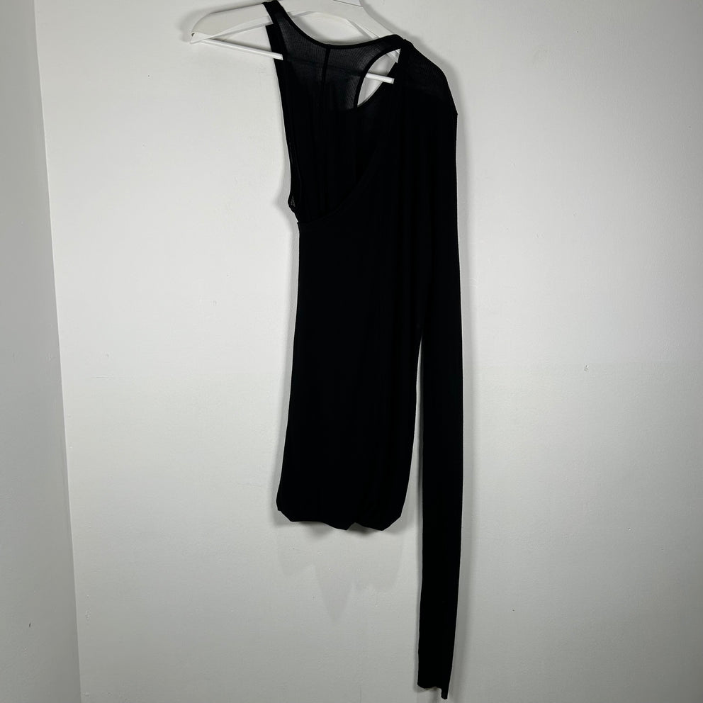 Rick Owens Luxor FW/23 Ziggy Black Tank Top Size S