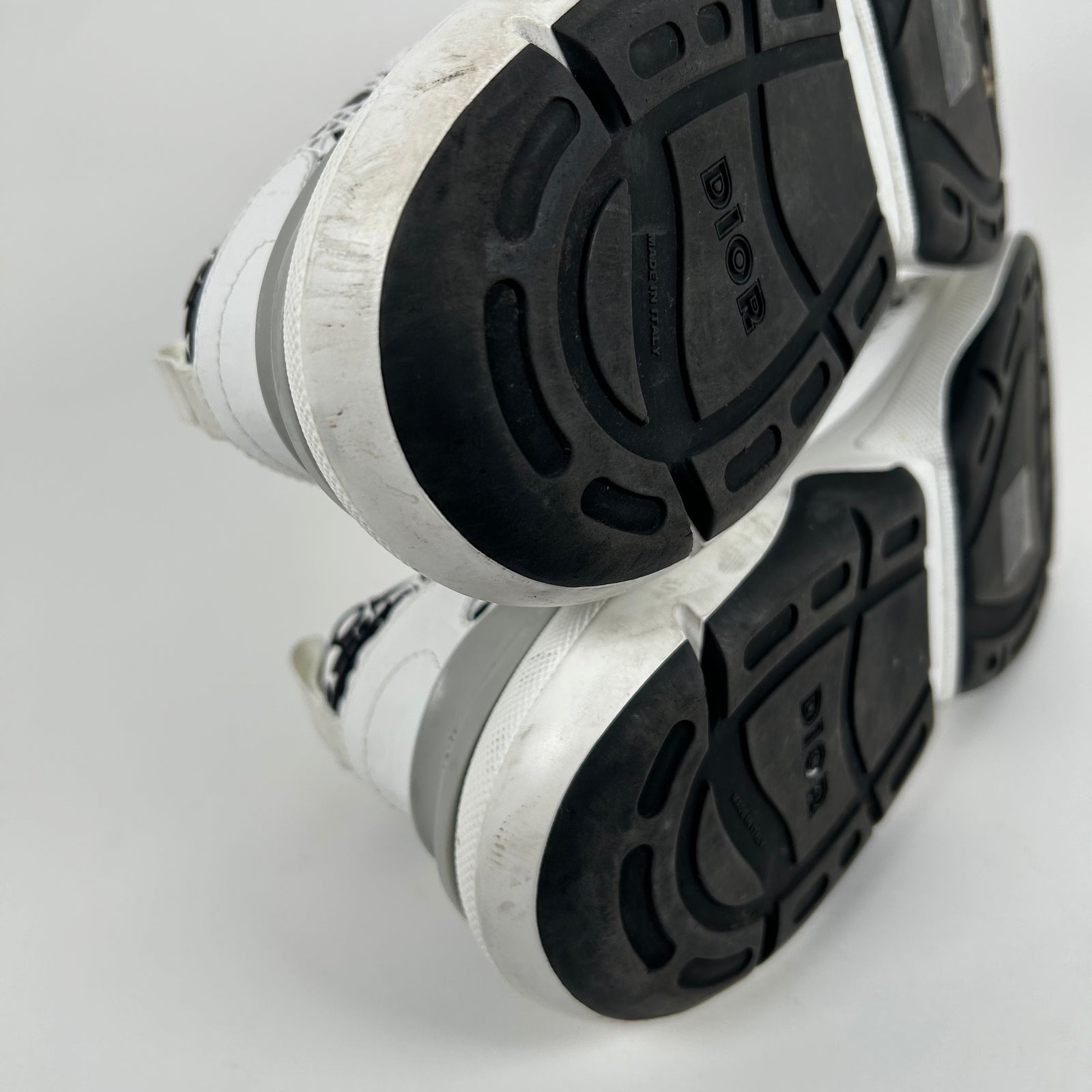 Dior B24 White And Black Monogrom Oblique Cannage Size 45