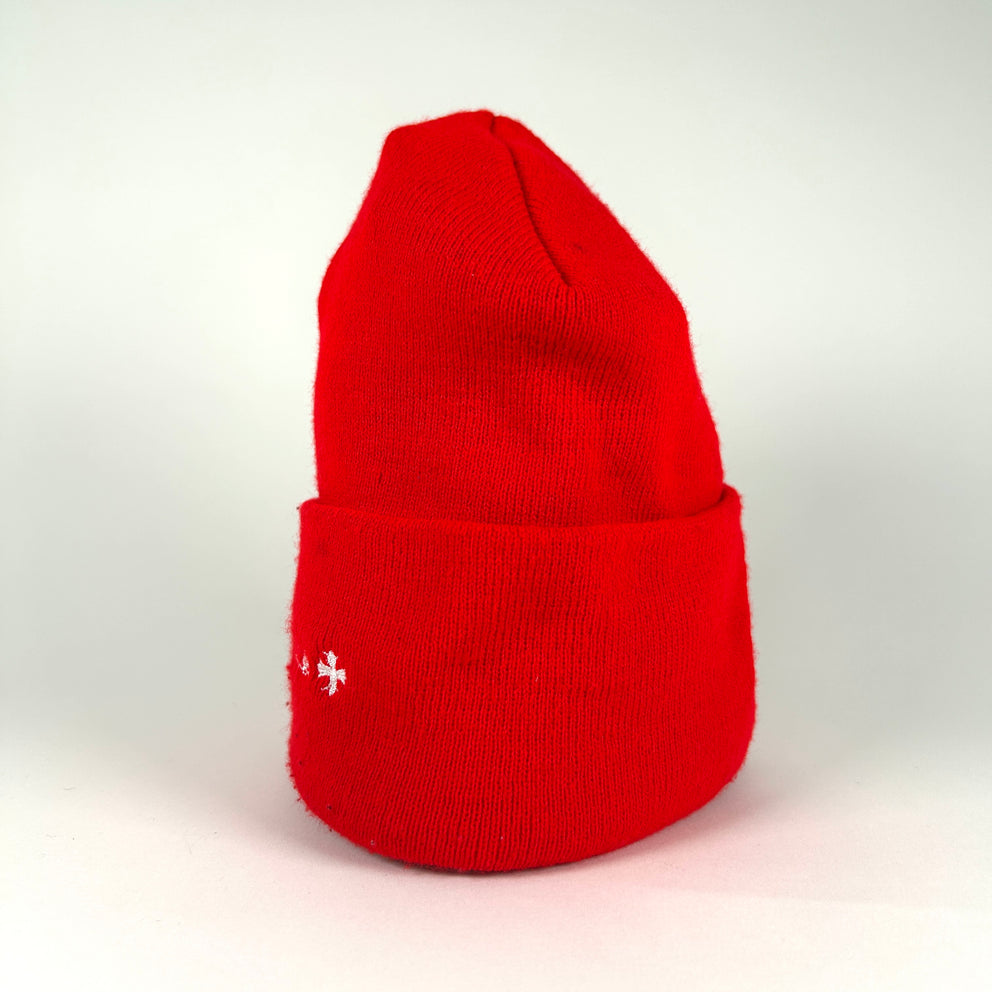 Chrome Hearts Cemetary Red Beanie