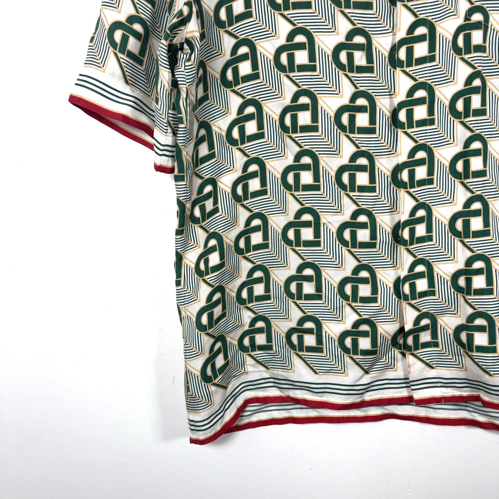 Casablanca Silk Pattern Shirt