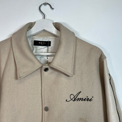 Amiri Bone Varsity Jacket Size L