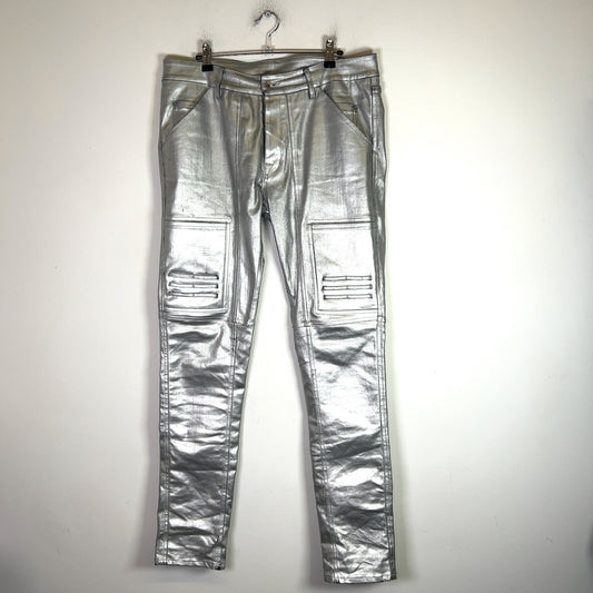 Rick Owens DRKSHDW Aluminum Nagakin Jeans