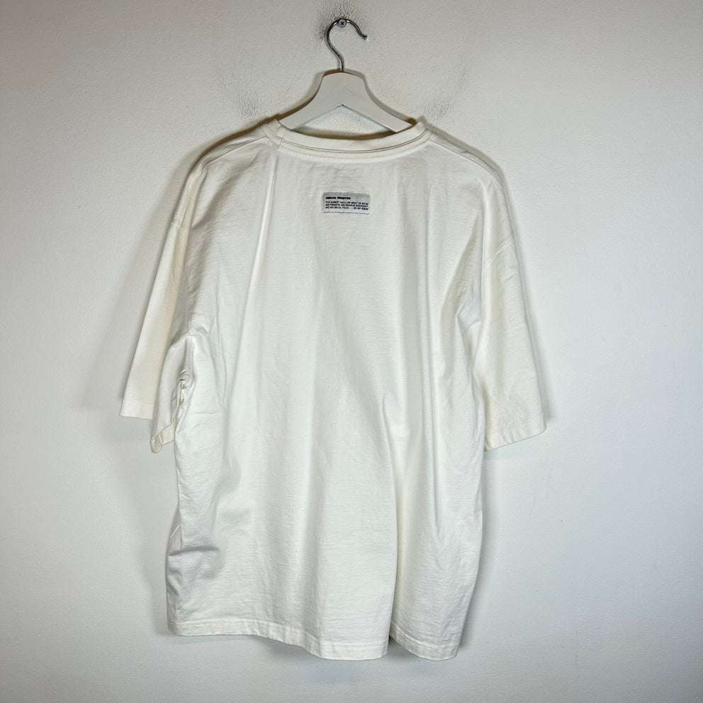 Heron Preston White Periodic Table T-Shirt Size XL