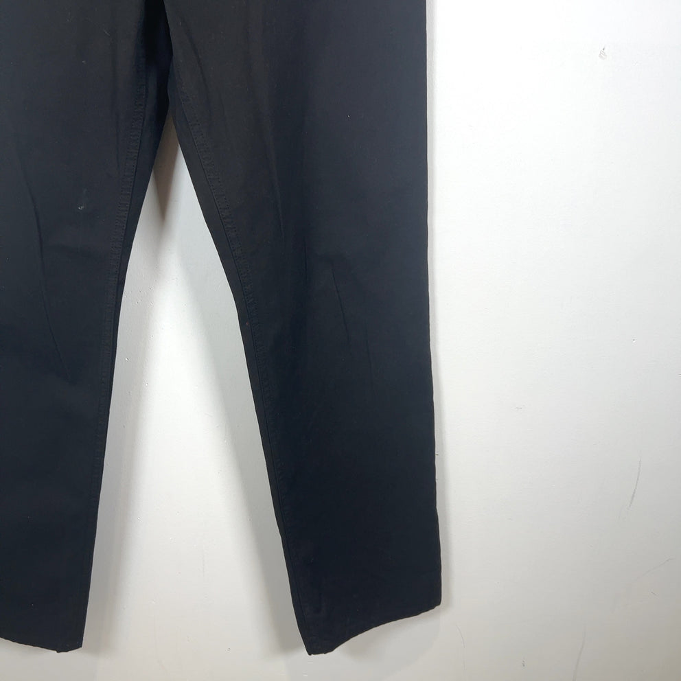 The Row Straight Fit Cotton Pants