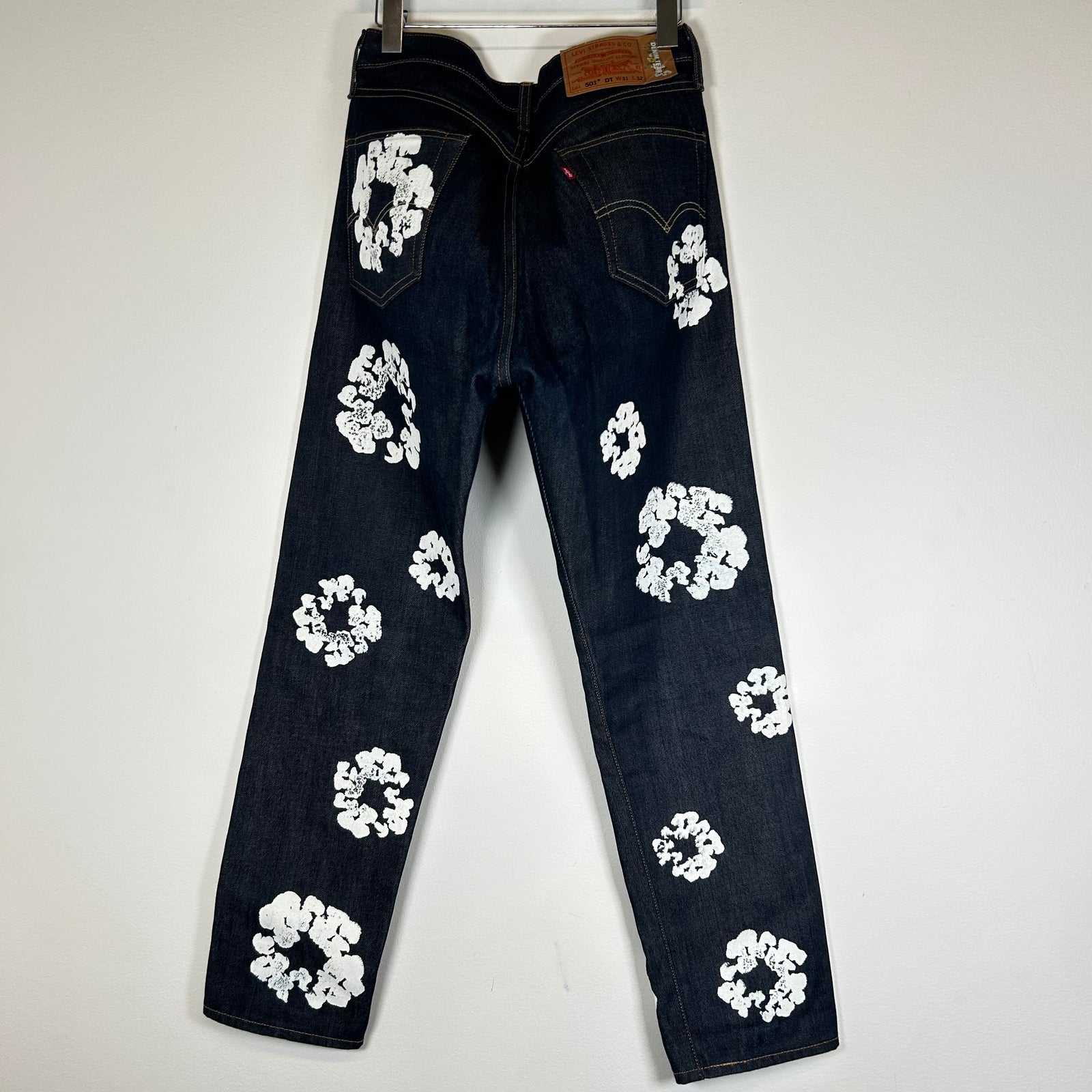 Denim Tears Raw Denim Wreath Jeans Size 31