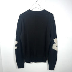 Alexander McQueen Graffiti Logo Knit Sweater