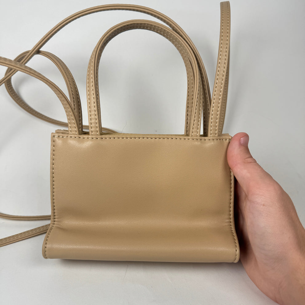 Telfar Beige Mini Tote Bag