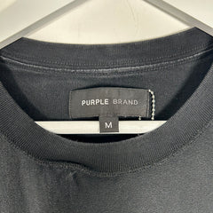 Purple Black Tank Top Size M