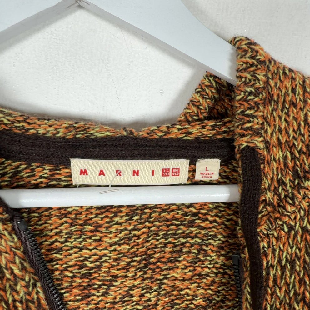Marni x Uniqlo Knitted Zip-Up Light Jacket