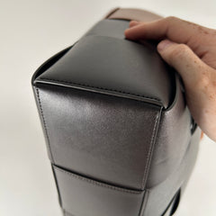 Bottega Veneta Two-Tone Brown Large Arco