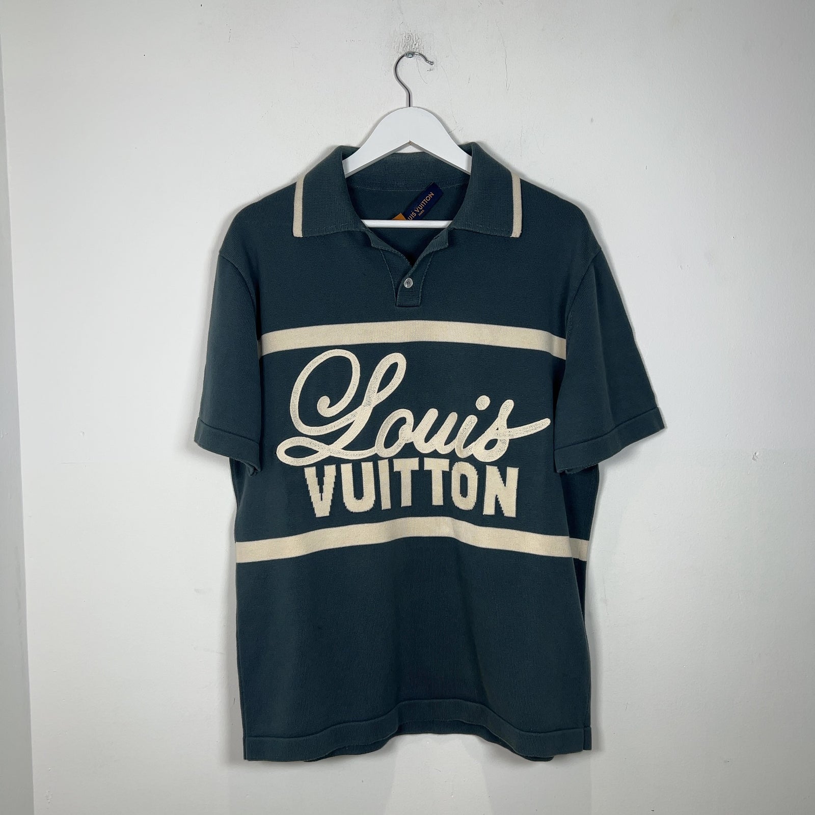 Louis Vuitton Chain Stitch Logo Polo