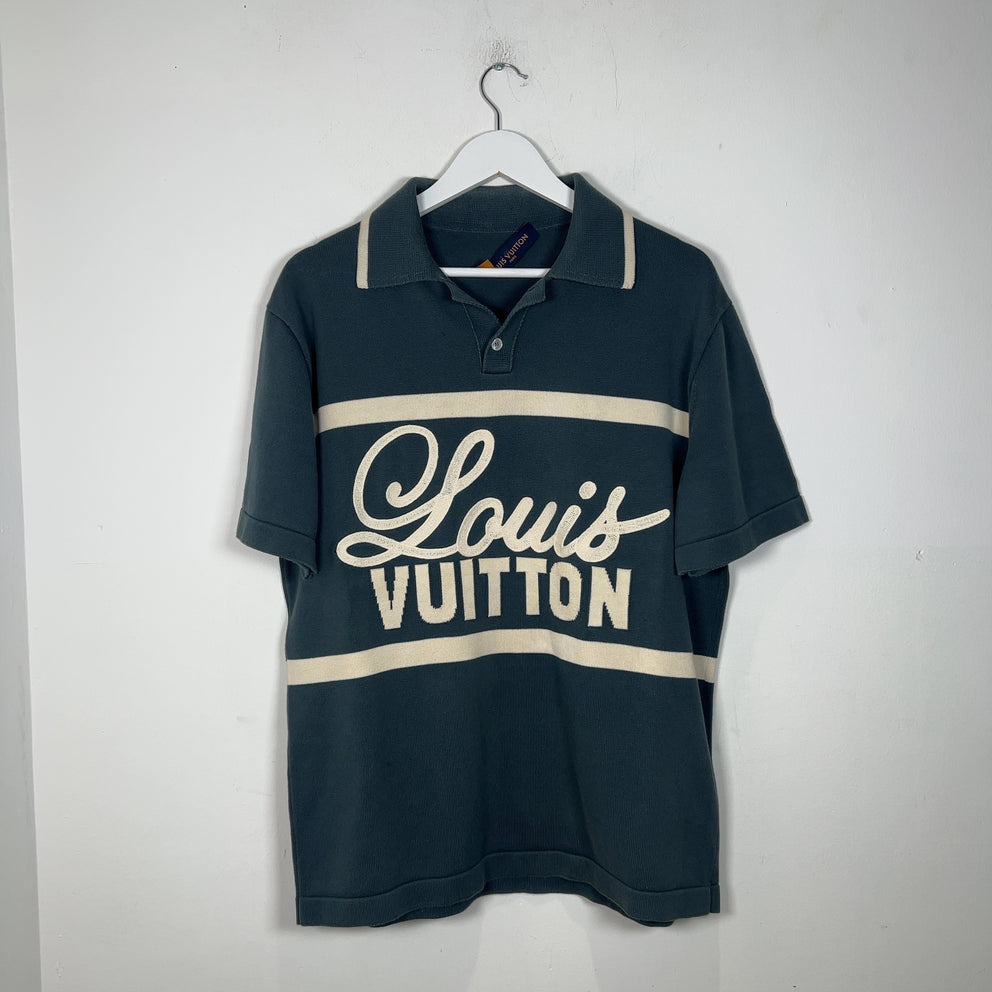 Louis Vuitton Chain Stitch Logo Polo