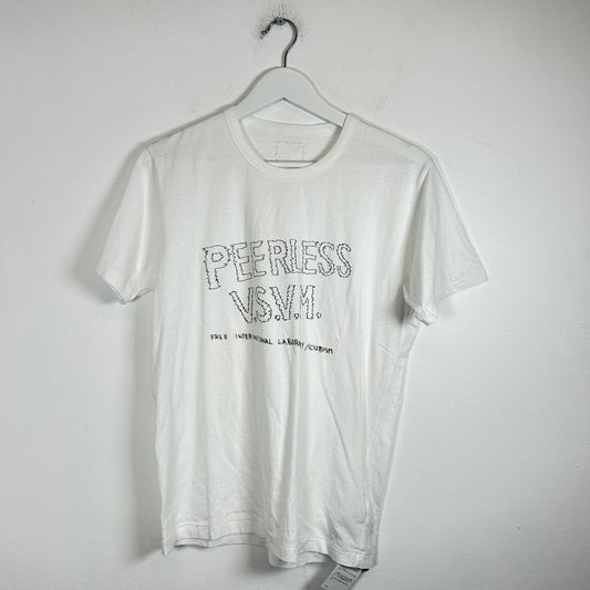 Visvim White Peerless Tee Size 2