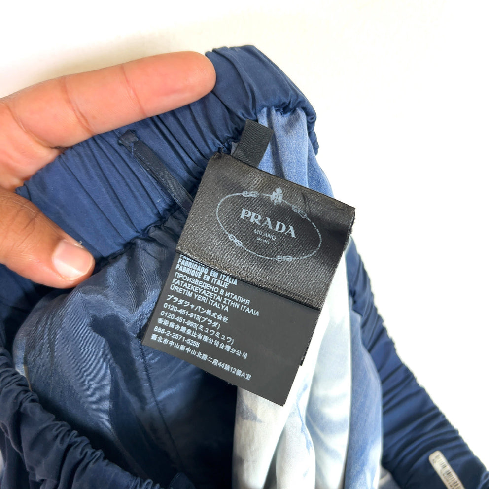 Prada Tye Dye Floral Shorts