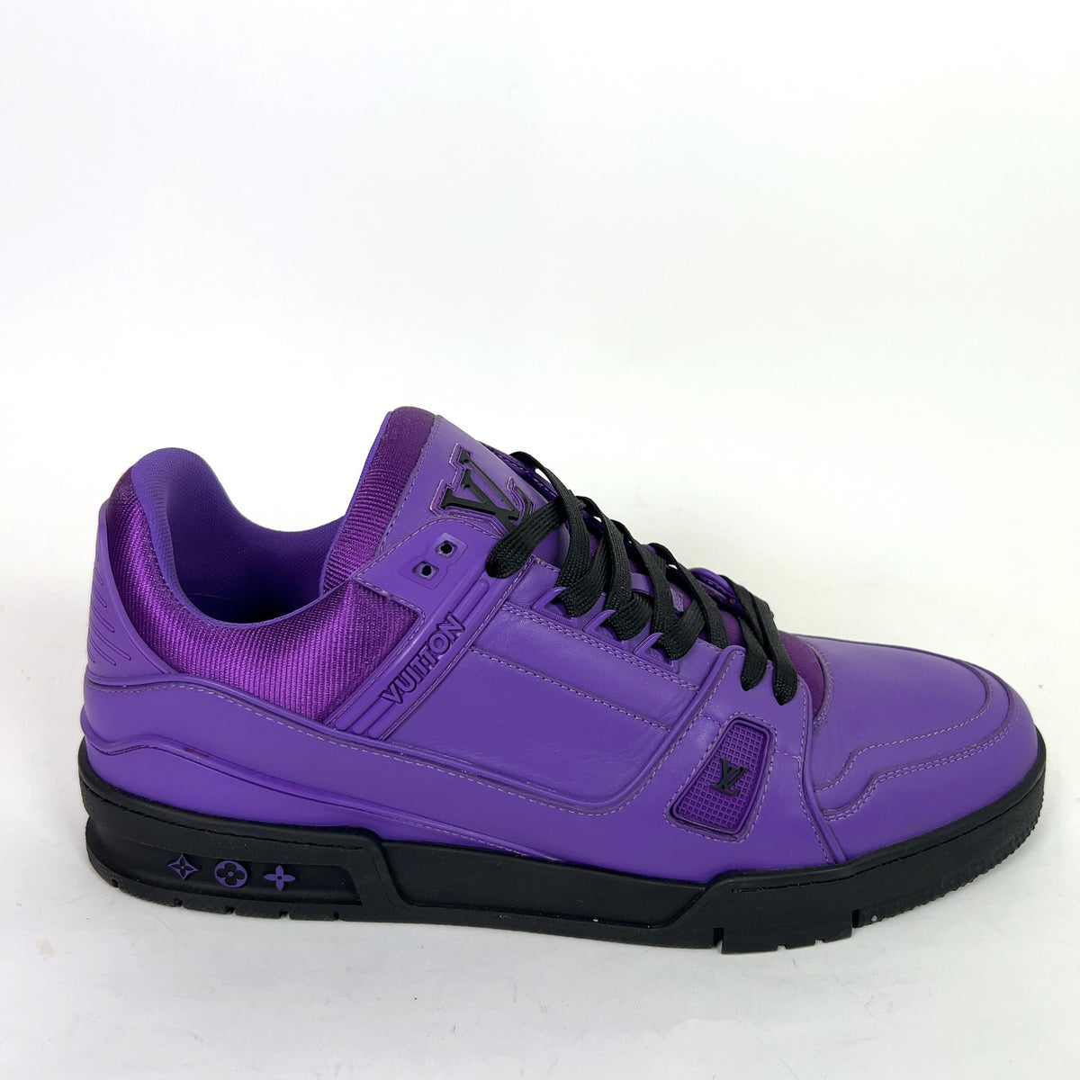 Louis Vuitton Purple/Black Trainers
