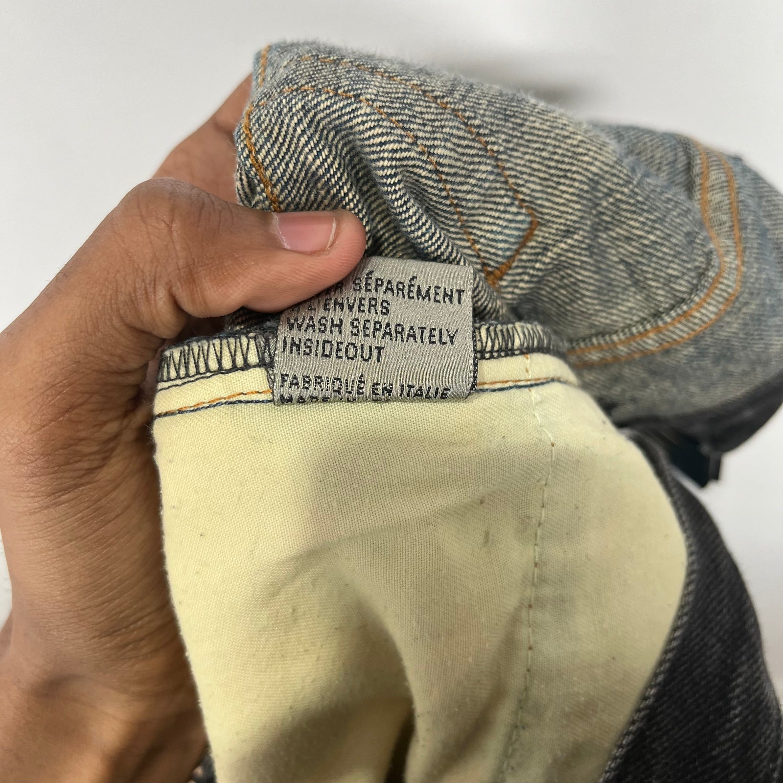 Dior AW06 'Cummerbund' Denim Size 29